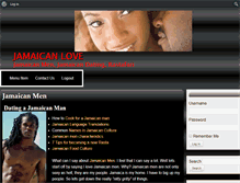 Tablet Screenshot of jamaicanlove.org